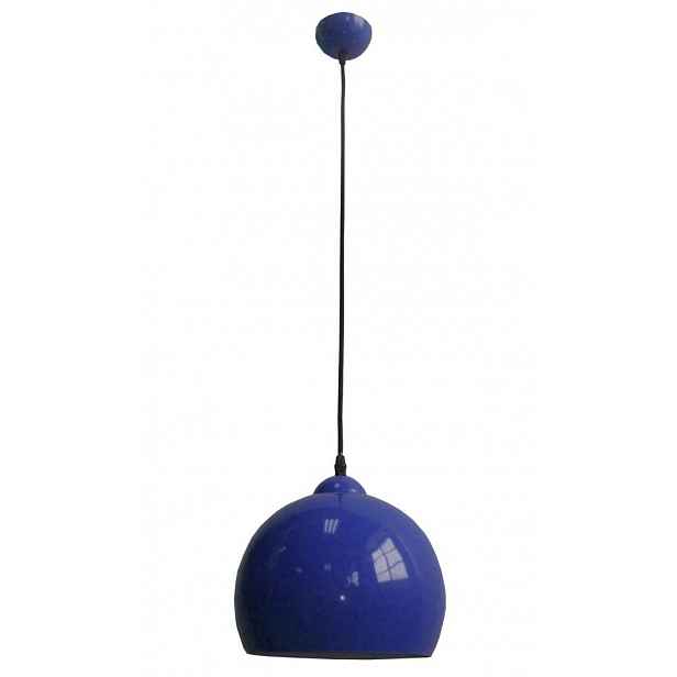 Závěsný lustr do dětského pokoje STUDENT - 1xE27, 60W, modrý