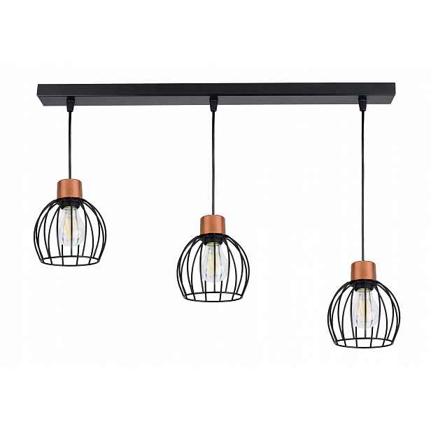 Závěsná Lampa Zwis stropní lustr loft drát Kula 3