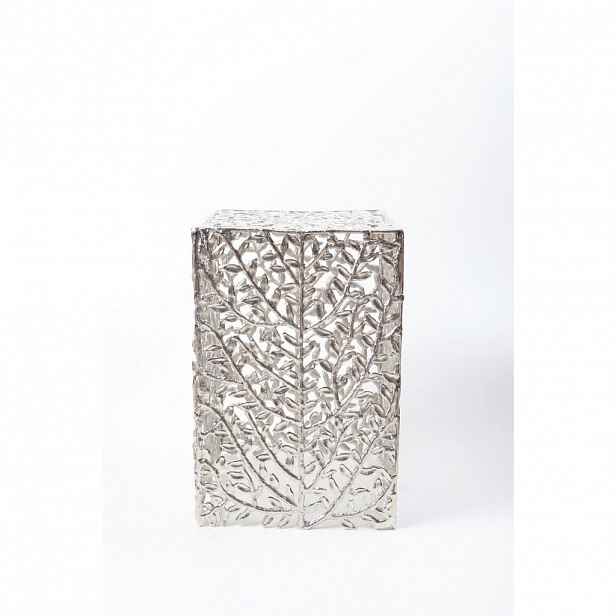 Ambia Home TABURET, kov, 30/43,5/30 cm