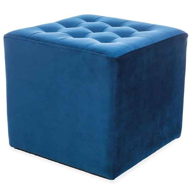 Casarredo Taburet LORI VELVET granátově modrá