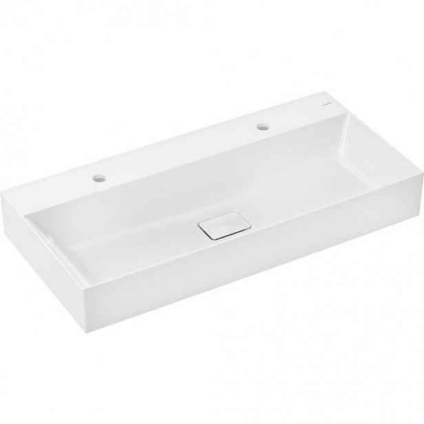 Hansgrohe Xevolos E umyvadlo 100x48 cm se dvěma otvory pro baterii 61111450