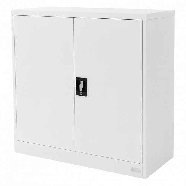 ML-DESIGN SKŘÍŇ NA DOKUMENTY 90x40x90 cm bílá z oceli