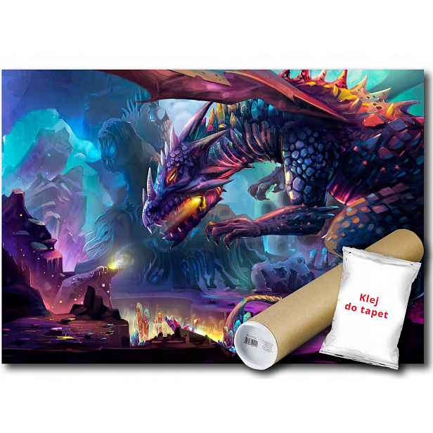 Vinylová Fototapeta Drak Fantasy Gaming 152x104