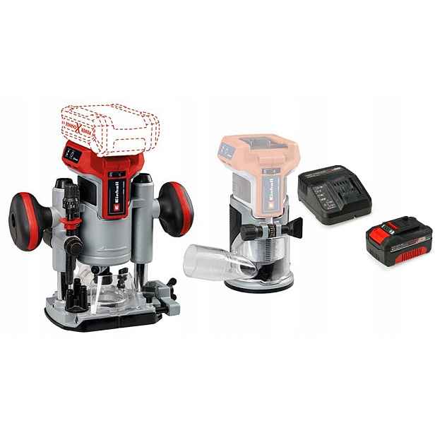 Einhell Horní Frézka Tp-ro 18 4350410 Sada Akumulátor 4,0AH