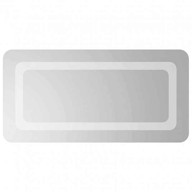 vidaXL LED koupelnové zrcadlo Transparentní 60 x 30 cm tvrzené sklo