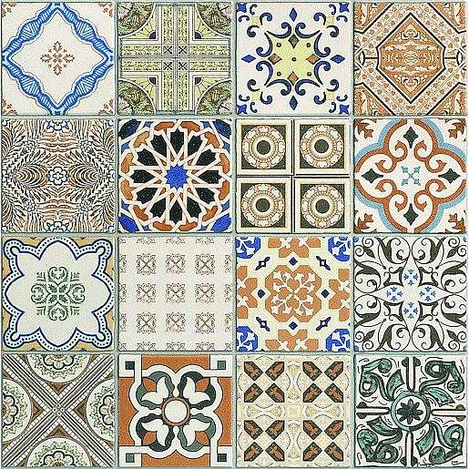 Dlažba Realonda Medes Provenza Deco 44x44 cm mat PRODECO