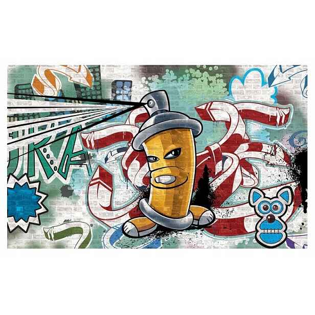 Fototapeta Graffiti Mládežnický chlapec 254x184