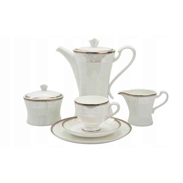 Kávový servis 12/27 Creamy krémový, elegantní