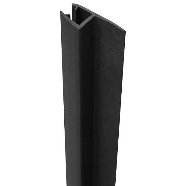 Gelco Svislé těsnění mezi skla 6mm, délka 2000mm, černá