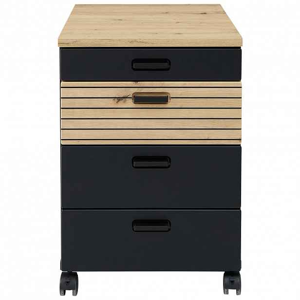 Stylife POJÍZDNÝ KONTEJNER, 45/66/55 cm