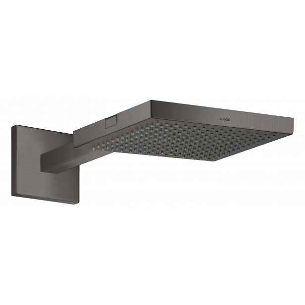 Axor ShowerSolutions - Hlavová sprcha, 24x24 cm, kartáčovaný černý chrom 10925340