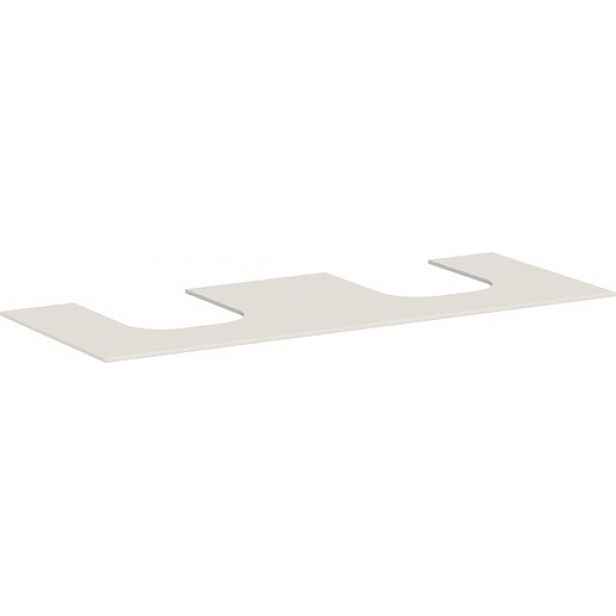 Deska pod umyvadlo Hansgrohe Xevolos E 137x1x55 cm písková matná béžová mat 54207780
