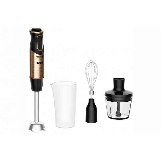 Tyčový mixér Tefal Coppertinto Quickchef HB656G10 Měděný/Černý