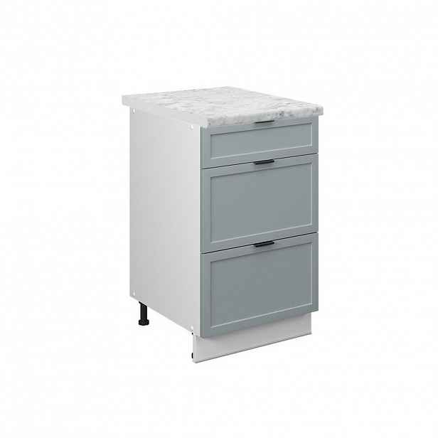 Vicco SPODNÍ SKŘÍŇKA KUCHYŇSKÉ LINKY Fame-Line Světle modrošedá 50 cm , PD Mramor