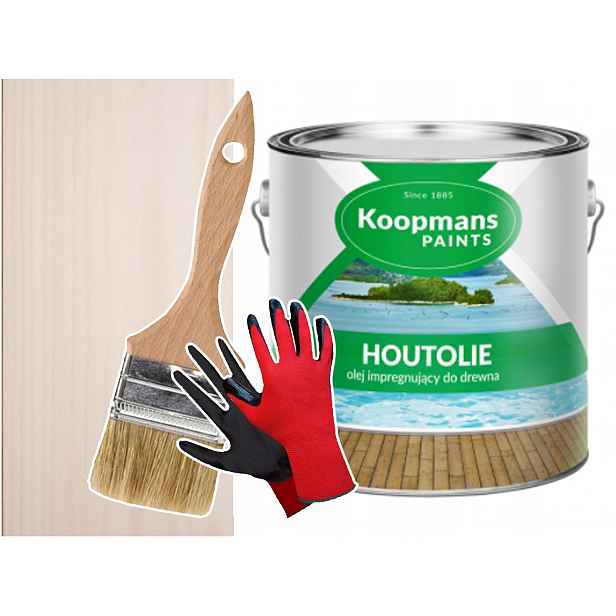 Koopmans Olej na terasu Houtolie Bílý 5L