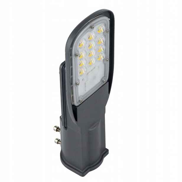 Led pouliční lampa Průmyslová silniční lampa 30W 3600lm 6500K IP66 Šedá