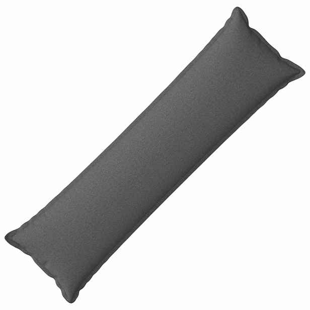 vidaXL Povlak na polštář HOUTEN Světle šedá 40 x 145 cm Falešný len