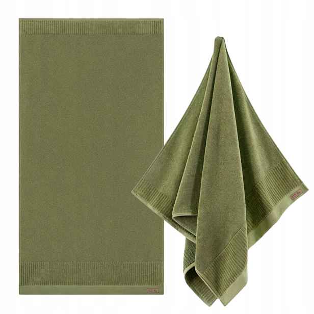 Zwoltex Porto Ručník velký hrubý zelený 600g 100x150cm