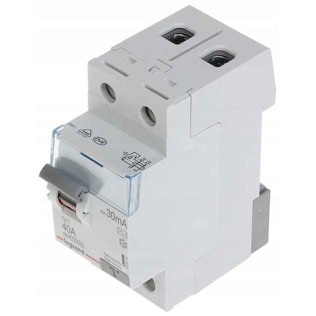 Jednofázový Diferenciálně Proudový Spínač LE-411510, Typ Ac 30 mA 40 A Legrand