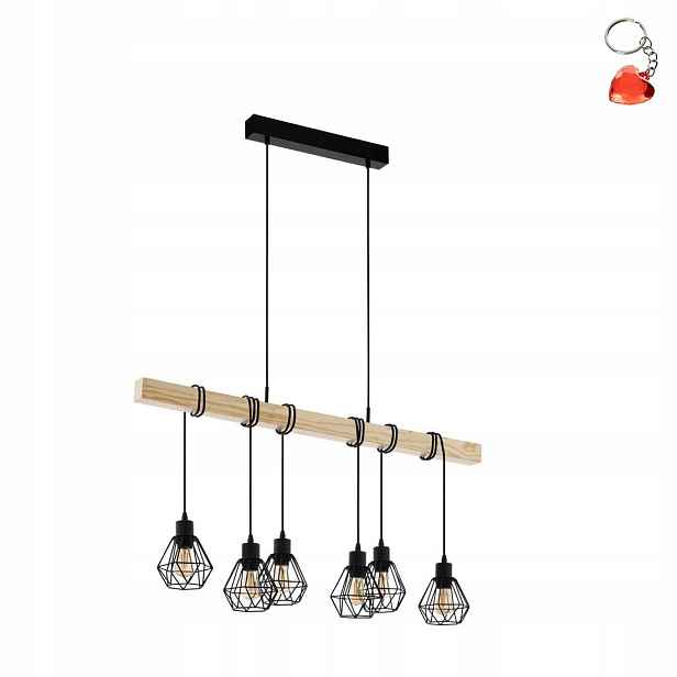 Závěsná lampa Townshend 5 43133 Eglo