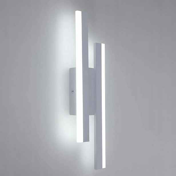 Nástěnné Svítidlo Bílé S Integrovaným Led Zdrojem 16W 6500K