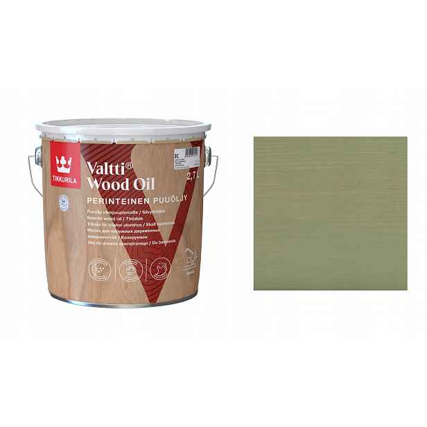 Tikkurila Valtti Wood Oil 2,7 L 5065 Suvi Ochranný Olej