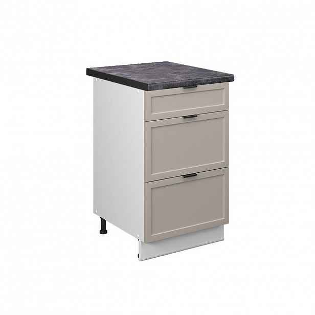 Vicco SPODNÍ SKŘÍŇKA KUCHYŇSKÉ LINKY Fame-Line GreyBeige 50 cm , PD Antracit