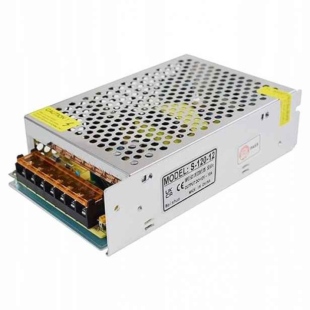 Impulsní transformátor 12V 10A 120W pro Led Cctv monitorování