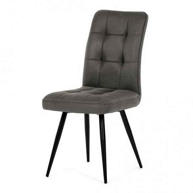 Jídelní židle Autronic šedá látka DCL-D1250 GREY3