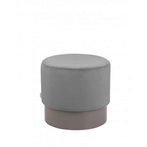 Taburet Vinci Grey Round