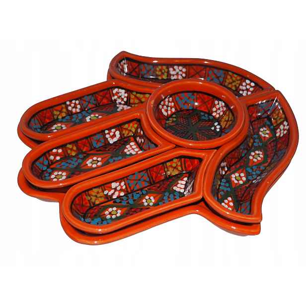 Mezze Set pro Mezze Meze Fatima Maroko Tunisko Hamsa