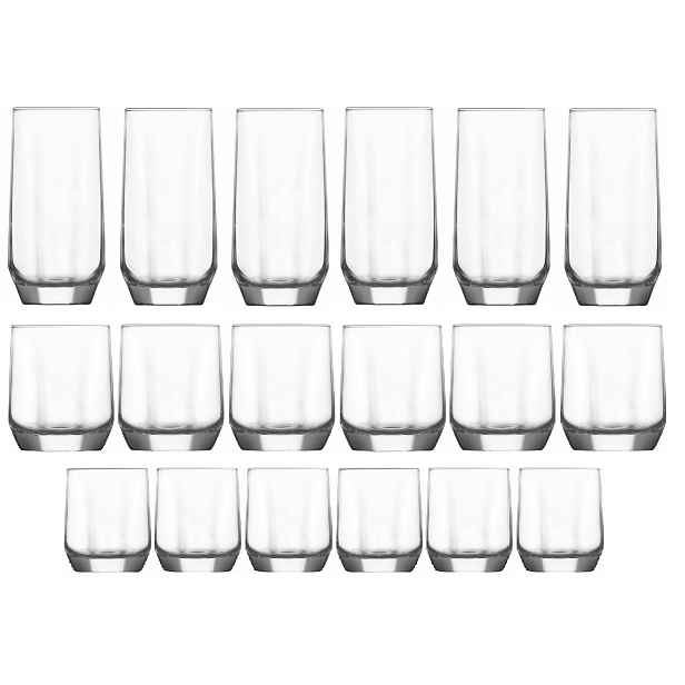 Lav Diamond Sada 36 sklenic na nápoje Sada Sklenice 215+310+385 ml