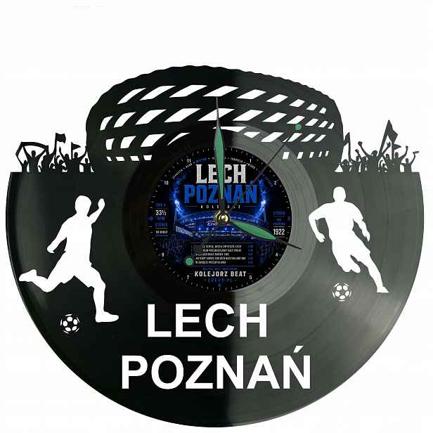 Lech Poznaň Stadion Nápad na Dárek Nástěnná Dekorace z vinylové desky