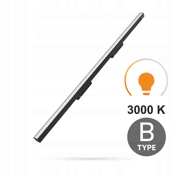 Lineární Led reflektor Flood 30W 3000K Typ B Smart Track 48VDC