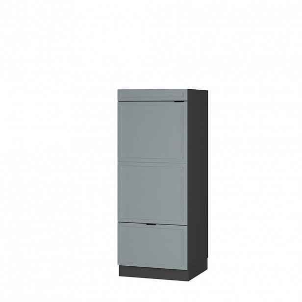Vicco VYSOKÁ SKŘÍŇ Fame-Line, Světle modrošedá/Antracit, 60 cm