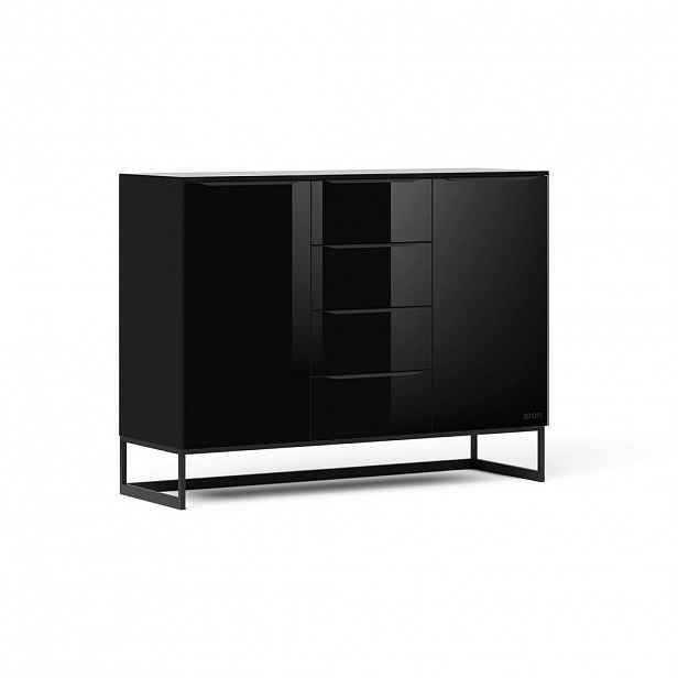 Joop! KOMODA, černá, 120/77/40 cm