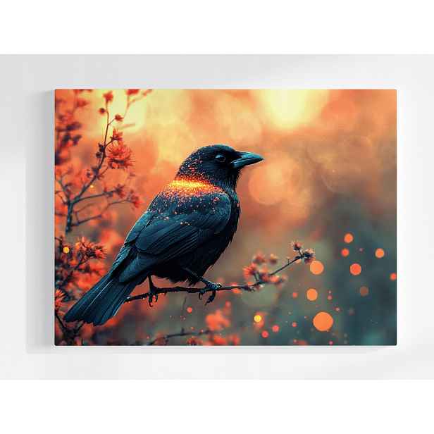 Plakát Ptáček Příroda Fauna Slunce 100x75