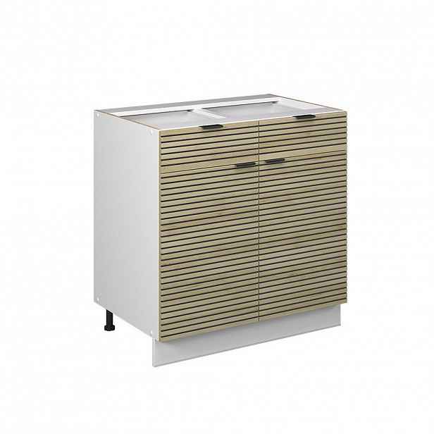Vicco SPODNÍ SKŘÍŇKA KUCHYŇSKÉ LINKY Fame-Line Dubový panel 80 cm bez pracovní desky