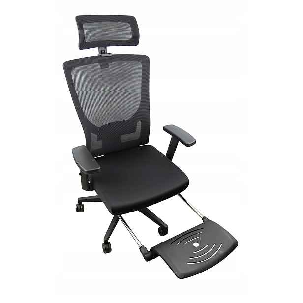 Maxgear Kancelářská Otočná Židle Na Kolečkách S Naklápěcím Opěradlem Podnožkou