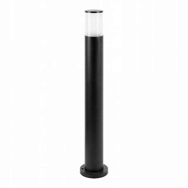 Jiřina zahradní sloupková lampa E27, max. 15 W, IP54, 80 cm, černá