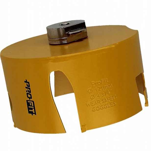 Pro-fit Korunkový Vrták Hm Z5 D121 mm dřevo /deska Pvc