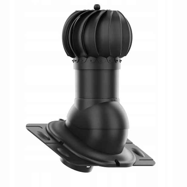 Rotační krb Rotoline univerzální, průměr 150 mm, kulatý, černý
