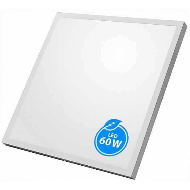 Led panel 60W Nástěnný Čtvercový 60x60 cm Stropní Svítidlo Bílý Univerzální, 5400 lm