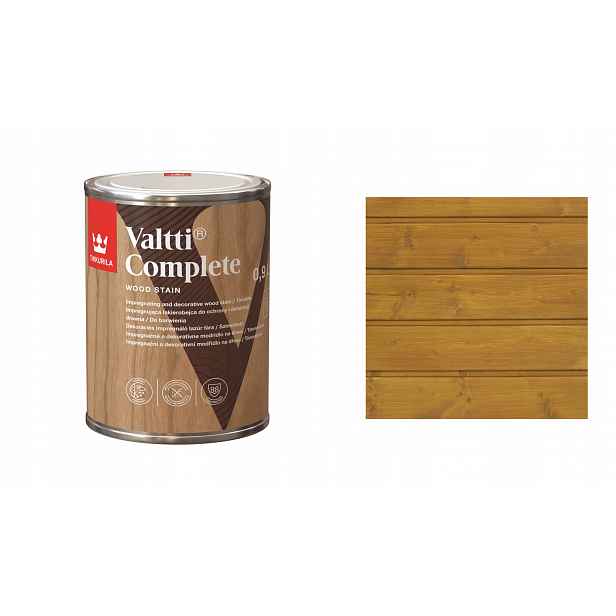 Tikkurila Valtti Complete 0,9L 236A Golden Life Rozpustný Lak.