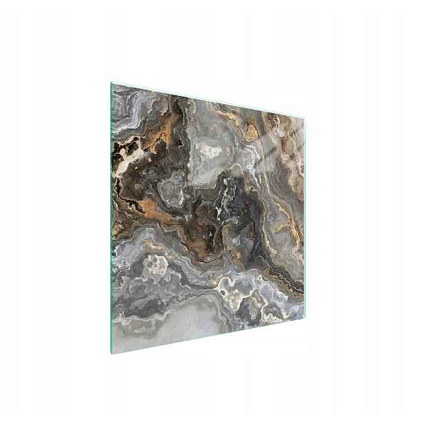 7v1 skleněná ochranná deska na sporák 50x52 mramor