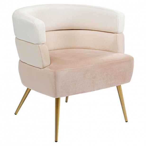 Kare-Design KOKTEJLOVÉ KŘESLO, textil, krémová, béžová