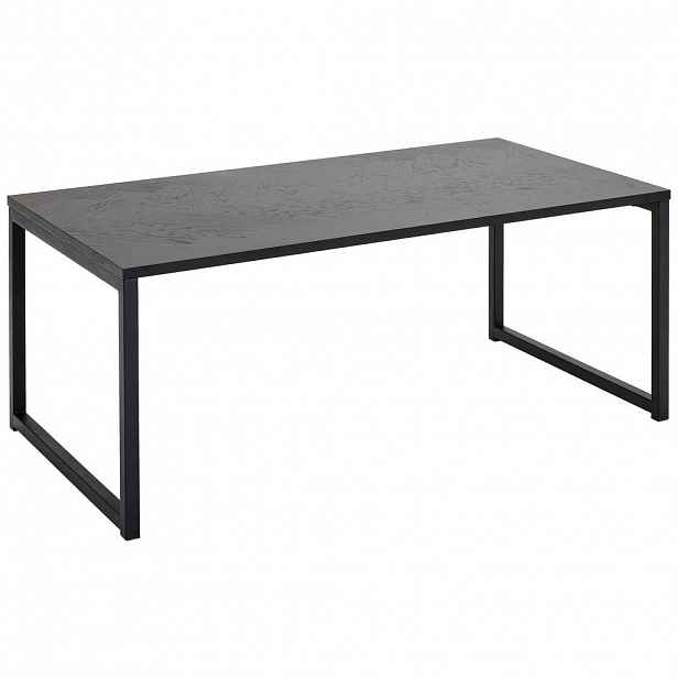 MID.YOU KONFERENČNÍ STOLEK, černá, kov, kompozitní dřevo, 110/60/45 cm