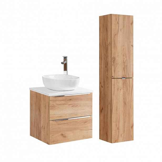Petits-meubles KOUPELNOVÝ NÁBYTEK 60.4cm duben 2er-Set Bílá