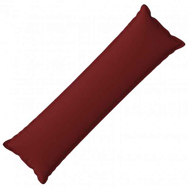 vidaXL Povlak na polštář HOUTEN Víno Červené 40 x 145 cm Falešný len