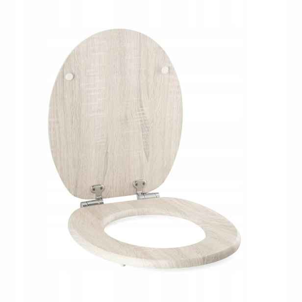 Wc Sedátko Mdf Pomalu Sklápěcí Easy Close Imitace Dřeva